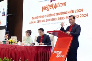 Vietjet (VJC) đặt kế hoạch vận chuyển 27 triệu lượt khách năm 2024, chia 99Kl.app mobile mới nhất 25%