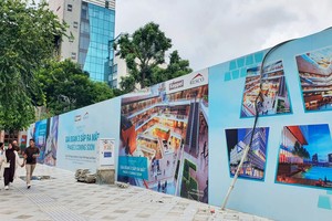Dự án Saigon Centre giai đoạn 3 sắp ra mắt thị trường.