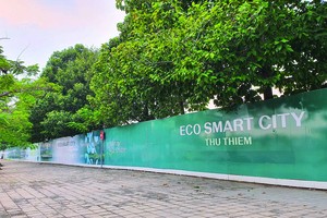 Dự án Khu phức hợp Lotte Eco Smart City của Kl994 game bài casino hấp dẫn Lotte đang được đẩy nhanh tháo gỡ vướng mắc. Ảnh: Lê Toàn.