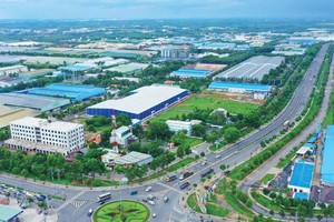 Chủ trương sáp nhập địa giới hành chính giúp mở rộng không gian phát triển Web Tổng Nhà Cái 99Kl99 Giải Trí Bậc Nhất công nghiệp khu vực phía Nam. Ảnh: Lê Toàn.