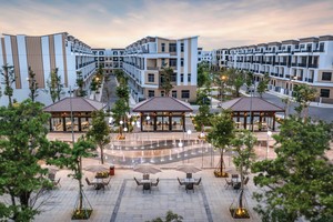 Nhiều block nhà tại Thành phố Thiên niên kỷ T&T City Millennia đã hoàn thiện nhưng chủ Kl99ok phiên bản mới chưa vội mở bán.