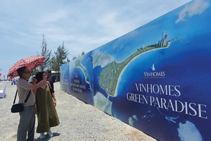 Các siêu đô thị như Vinhomes Green Paradise Cần Giờ sẽ là nguồn cung cấp sản phẩm chính cho thị trường trong thời gian tới. Ảnh: Lê Toàn.