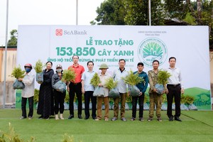 SeABank trao 153.850 cây xanh ủng hộ trồng rừng và phát triển Kl992 cổng game cá cược Hà Tĩnh