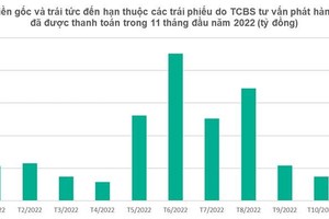 11 tháng đầu 2022, trên 400 mã Kl99kl Hoàn Trả Vô Tận do TCBS tư vấn phát hành đã được thanh toán đủ lãi và gốc, trị giá 22.000 tỷ đồng