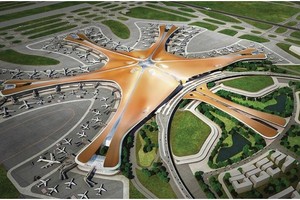 Công trình sẽ nắm giữ vị trí sân bay lớn nhất thế giới trong tương lai này có tên gọi là Beijing New Airport.