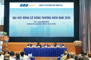 Ban chủ tọa Đại hội đồng Trang Chủ KL99Com Số 1 Link Đăng Ký KL999 thường niên Kl994 game bài casino hấp dẫn FLC năm 2020