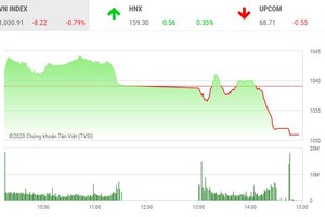 Giao dịch 99Kl99 link đăng nhập chiều 10/12: Chốt lời trên diện rộng, VN-Index giảm hơn 8 điểm