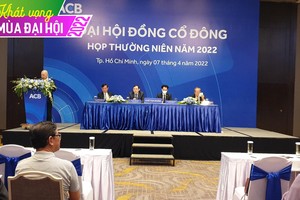 ĐHCĐ ACB: Kl99 nổ hũ quý I/2022 khởi sắc, mục tiêu cả năm lãi trên 15.000 tỷ đồng