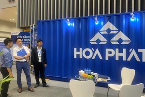 Container Hòa Phát nổi bật tại Triển lãm quốc tế Logistics Việt Nam 2023