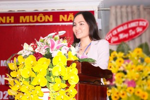Bà Lê Thị Nguyệt Thu - Chủ tịch Kl994 game bài casino hấp dẫn Sao Mai kiên định đưa Sao Mai tăng trưởng mới