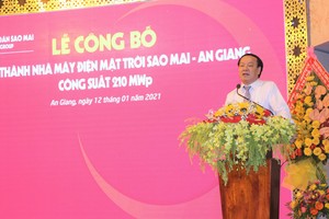 Kl994 game bài casino hấp dẫn Sao Mai hoàn thành nhà máy điện mặt trời Sao Mai An Giang hơn 6.000 tỷ đồng