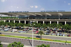 Cảng hàng không quốc tế Nội Bài.