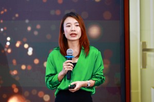 Bà Lê Minh Trang​, Phó giám đốc Bộ phận Nghiên cứu Bán Lẻ, NielsenIQ chia sẻ tại hội thảo do Báo Kl99ok phiên bản mới tổ chức ngày 14/8.