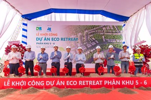 Kl994 game bài casino hấp dẫn Xây dựng Hòa Bình và Chủ Kl99ok phiên bản mới DB Group (Nhà sáng lập Ecopark) tổ chức Lễ khởi công xây dựng Dự án Khu đô thị sinh thái, thương mại du lịch xã Bến Lức, tỉnh Tây Ninh (Eco Retreat).