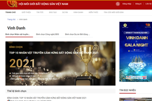 VARS bình chọn các cá nhân, đơn vị môi giới bất động Kl994 nhà cái bóng đá world cup sắc 