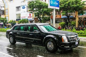 “Quái thú' của Tổng thống Mỹ trên đường phố Đà Nẵng