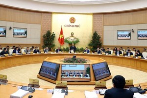 Toàn cảnh phiên họp Kl993 ưu đãi thưởng hấp dẫn thường kỳ tháng 12 năm 2017. (Ảnh: Thống Nhất/TTXVN)