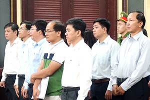 Lãnh đạo và cán bộ Navibank kêu oan. Ảnh: Hải Duyên