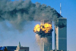 Hiện trường vụ khủng bố 11/9 (Ảnh: Reuters)