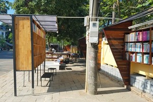 Thành phố Huế đã giao vỉa hè đường Hai Bà Trưng cho Kl991.com World Cup 2026 Chính Thức khai thác dịch vụ. Ảnh: Võ Thạnh