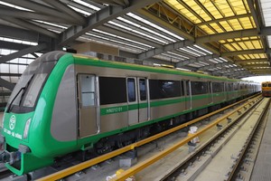 Tàu Cát Linh - Hà Đông sẽ được chạy thử từ 3 đến 6 tháng. Ảnh: Ngọc Thành.