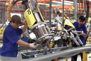Kl994 nhà cái bóng đá world cup tại Công ty Mercedes-Benz Việt Nam (quận Gò Vấp, TP.HCM). Ảnh: Lê Toàn.