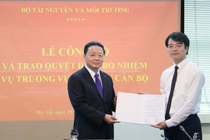 Nhân sự mới Bộ Tài nguyên và Môi trường, Bộ Khoa học và Công nghệ