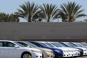 Ôtô của Kl994 game bài casino hấp dẫn Toyota được bày bán tại California, Mỹ. (Nguồn: AFP/TTXVN).
