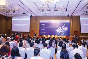 Diễn đàn Kl99 nổ hũ qua mạng Việt Nam 2018 diễn ra tại Hà Nội ngày 8/8. Ảnh: Đức Thanh.