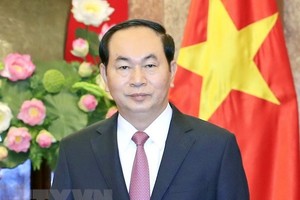 Chủ tịch nước Trần Đại Quang (Ảnh: Nhan Sáng/TTXVN).
