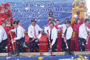 Khởi công Nhà máy năng lượng mặt trời BCG Băng Dương đầu tiên tại Long An 