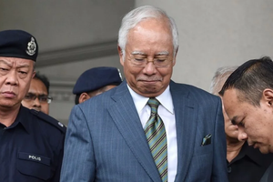 Cựu Thủ tướng Malaysia Najib Razak (Ảnh: AFP)