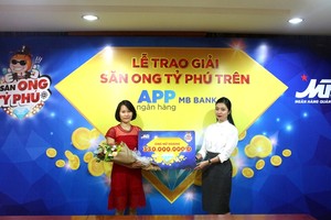 Khách hàng trúng tới 330 triệu đồng khi “săn ong tỷ phú” của App Link Vào Nhà Cái KL99 COM Tặng +199k MBBank