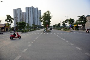Tuyến phố được Hà Nội đặt tên nhà tư sản Trịnh Văn Bô. (Ảnh: Toàn Vũ).