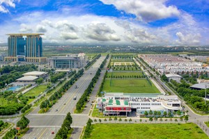 Thành phố mới Bình Dương đang dần lộ diện là 1 thành phố hiện đại, xanh, sạch và thân thiện môi trường.