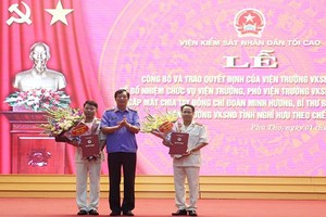 Viện Kiểm sát nhân dân tối cao, Bộ Tư pháp, Kho bạc 99Kl99 trực tiếp đá gà bổ nhiệm nhân sự mới