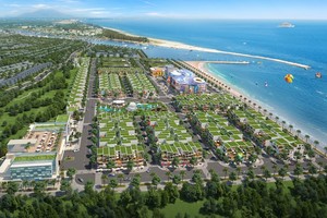 Sở hữu vị trí chiến lược ngay trung tâm khu đô thị cảng Lagi, Queen Pearl Marina Complex là dự án nhà phố biển thương mại quy mô lớn nhất và bài bản nhất Lagi hiện nay.