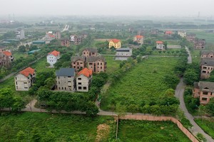 Một dự án đô thị bỏ hoang tại huyện Mê Linh, Hà Nội. Ảnh: Giang Huy.