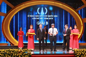 Báo Kl99ok phiên bản mới đoạt Giải B Giải Báo chí Quốc gia năm 2018