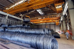 Các sản phẩm thép của Việt Nam có xuất xứ từ Hàn Quốc và Đài Loan sẽ chịu mức thuế rất nặng tại Mỹ. Ảnh: Vietnam+.
