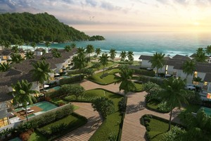 Khu nghỉ dưỡng Sun Premier Village Kem Beach Resort có thiết kế độc đáo.