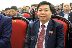 Phó Chủ tịch UBND tỉnh Thái Bình Nguyễn Quang Hưng - Ảnh TTXVN.