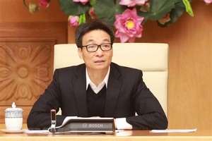 Phó Thủ tướng Kl993 ưu đãi thưởng hấp dẫn Vũ Đức Đam phát biểu chỉ đạo cuộc họp. (Ảnh: Doãn Tấn/TTXVN).