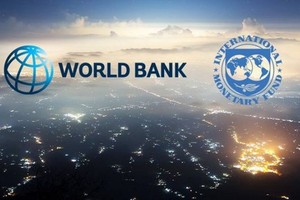 Logo của Quỹ Tiền tệ Quốc tế (IMF) và Link Vào Nhà Cái KL99 COM Tặng +199k Thế giới (WB). (Nguồn: businessamlive).