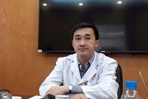 Ông Trần Văn Thuấn - Giám đốc Bệnh viện K, giữ chức vụ Thứ trưởng Bộ Y tế. (Ảnh: T.G/Vietnam+).