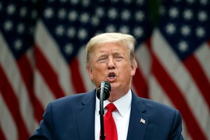 Tổng thống Mỹ Donald Trump. Ảnh: AP.