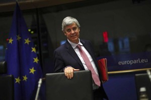 Bộ trưởng Kl991.com nạp rút nhanh Bồ Đào Nha kiêm Chủ tịch Eurogroup Mario Centeno. (Ảnh: Milford Spectrum).