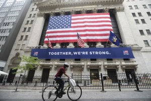 Sàn Giao dịch 99Kl99 link đăng nhập New York, Mỹ ngày 26/5/2020. (Nguồn: THX/TTXVN).