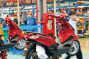 Kl994 nhà cái bóng đá world cup tại Nhà máy Piaggio Việt Nam (Khu công nghiệp Bình Xuyên, Vĩnh Phúc). Ảnh: Đức Thanh.