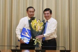 Ông Huỳnh Thanh Nhân nhận nhiệm vụ mới tại Sở Nội vụ TPHCM.